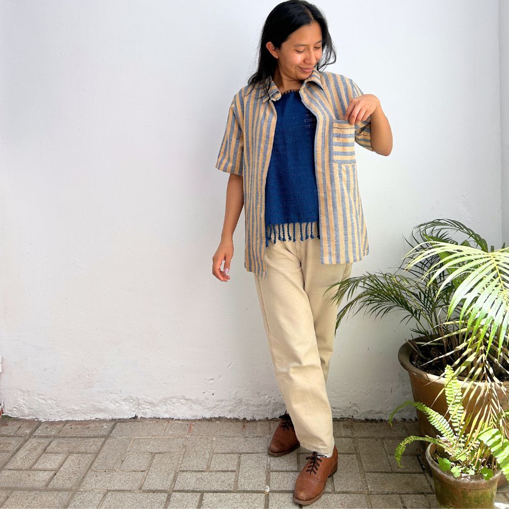 Unisex Collared Top