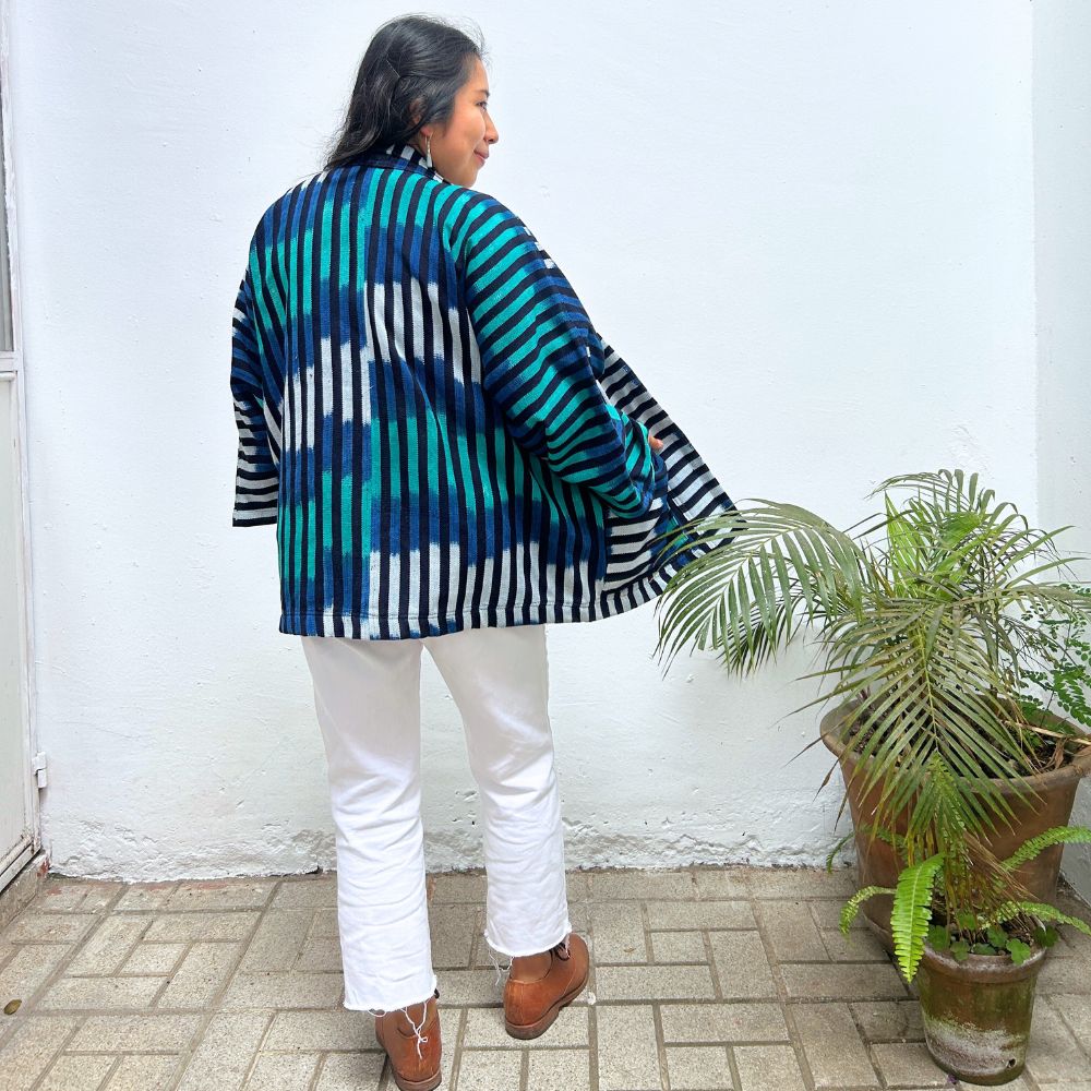 The Aiko Jacket: Indigo Dreams