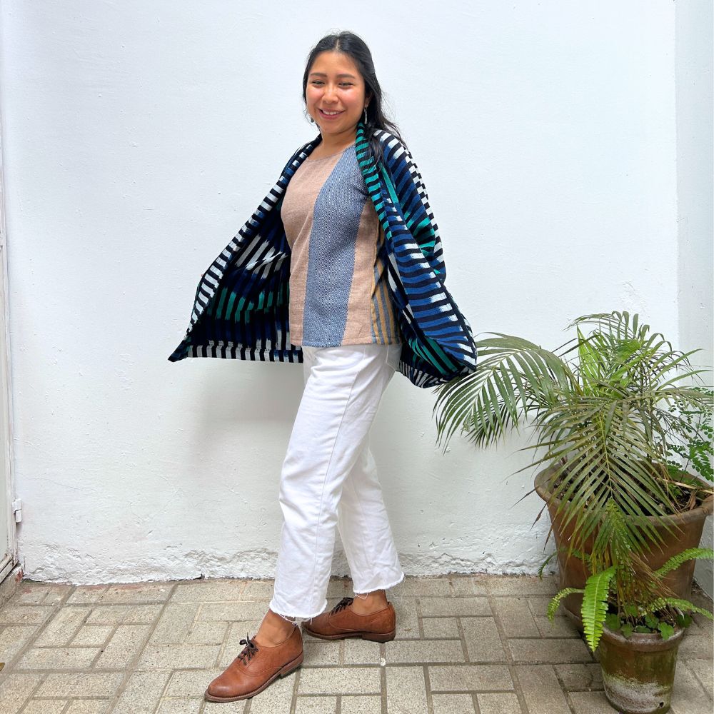 The Aiko Jacket: Indigo Dreams
