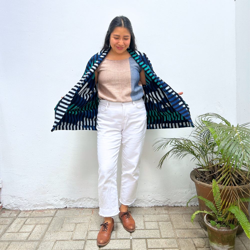The Aiko Jacket: Indigo Dreams