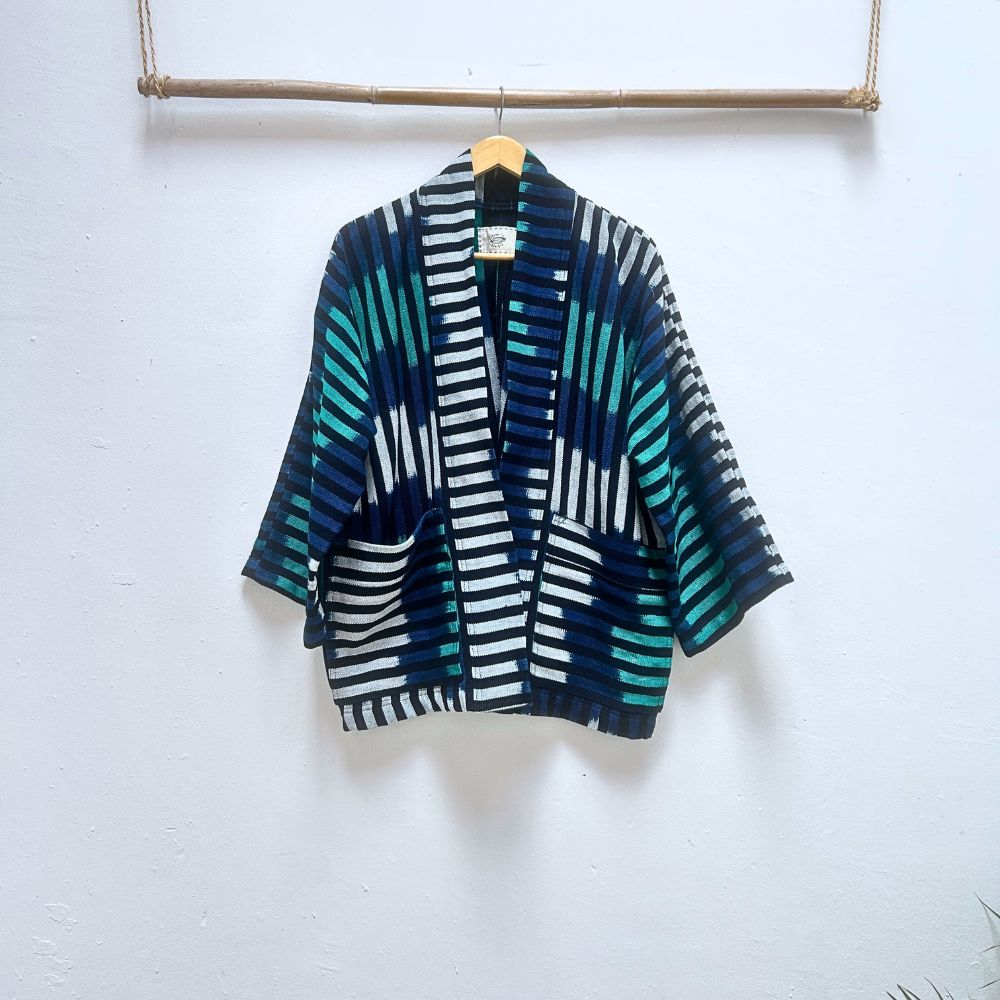 The Aiko Jacket: Indigo Dreams