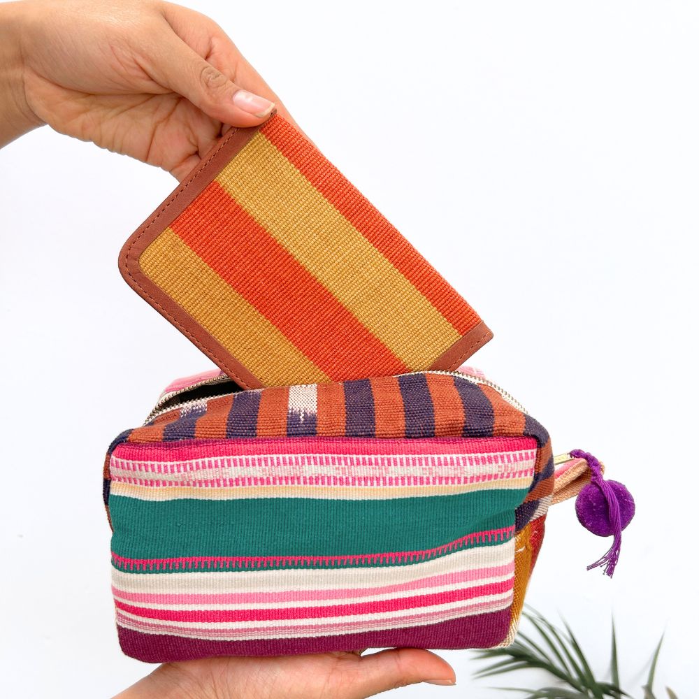 Patchwork Toiletry Bag