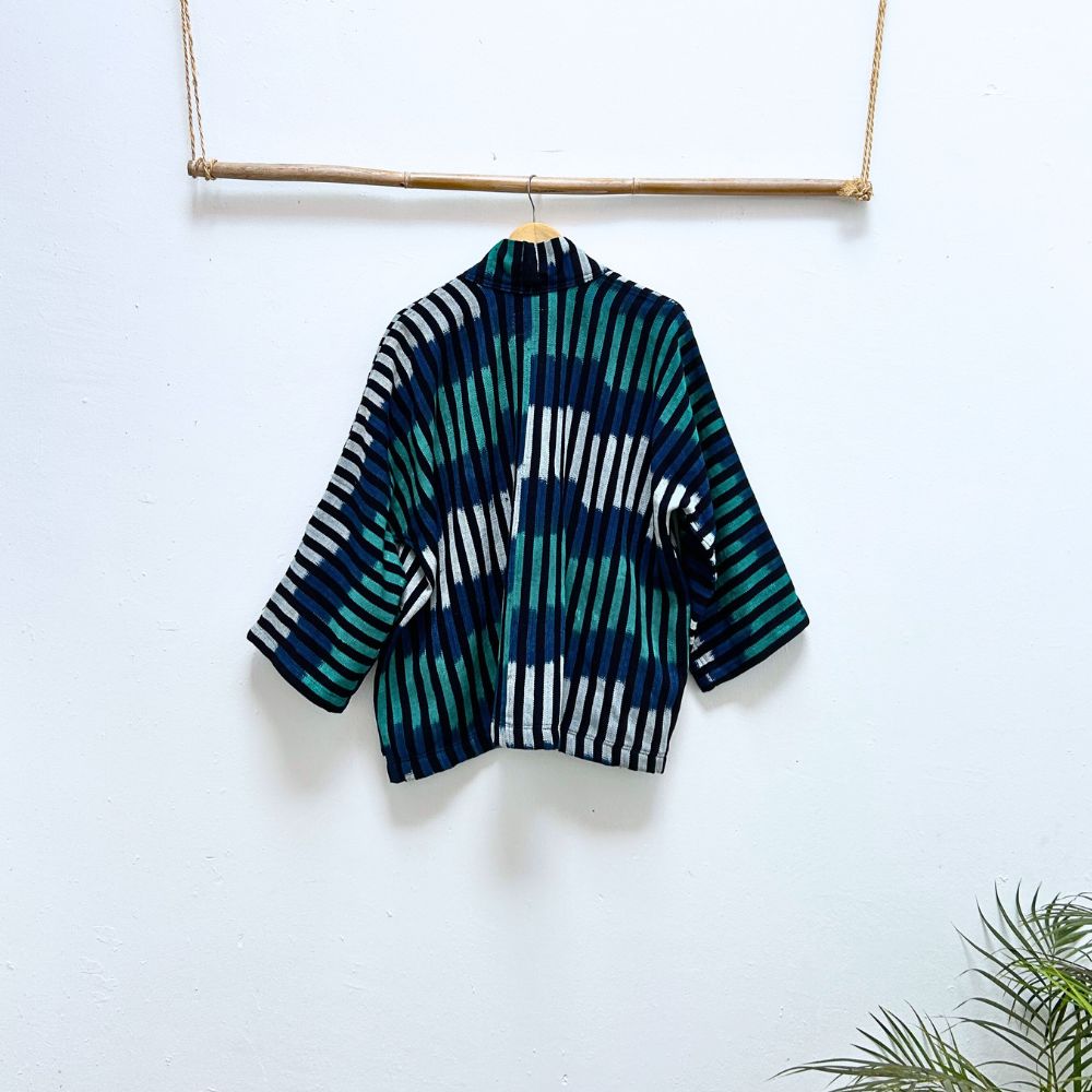 The Aiko Jacket: Indigo Dreams