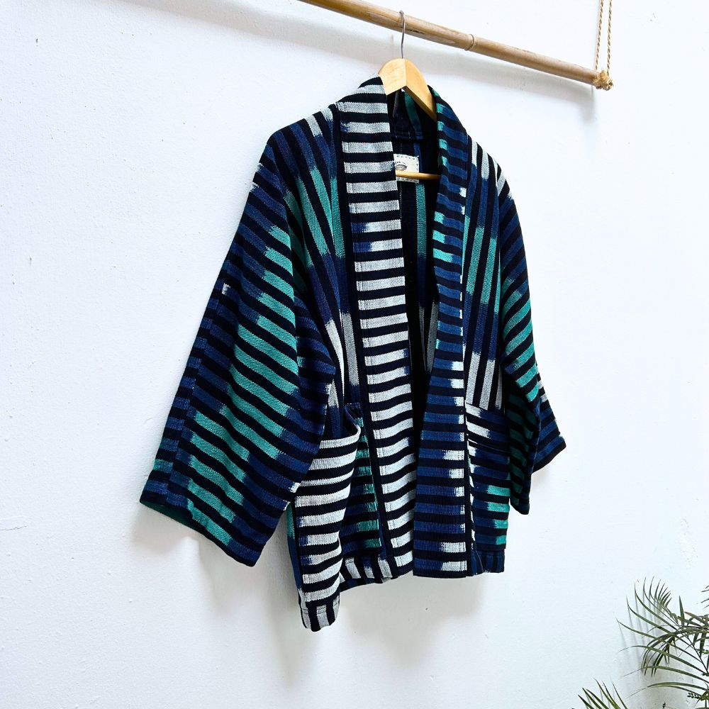 The Aiko Jacket: Indigo Dreams