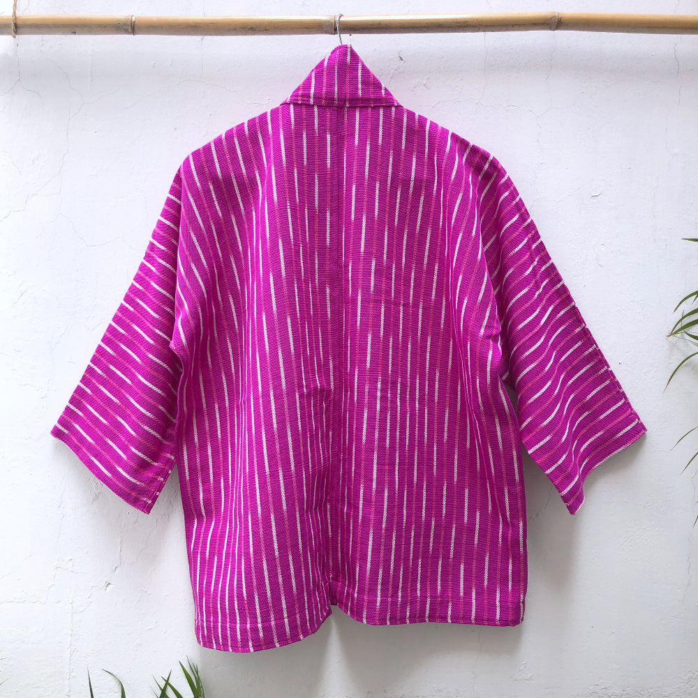The Aiko Jacket: Bougainvillea