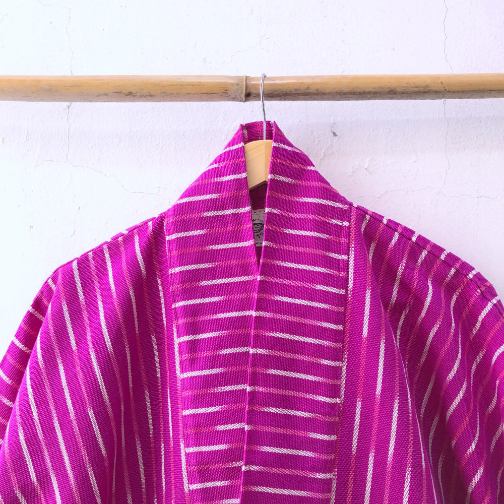 The Aiko Jacket: Bougainvillea