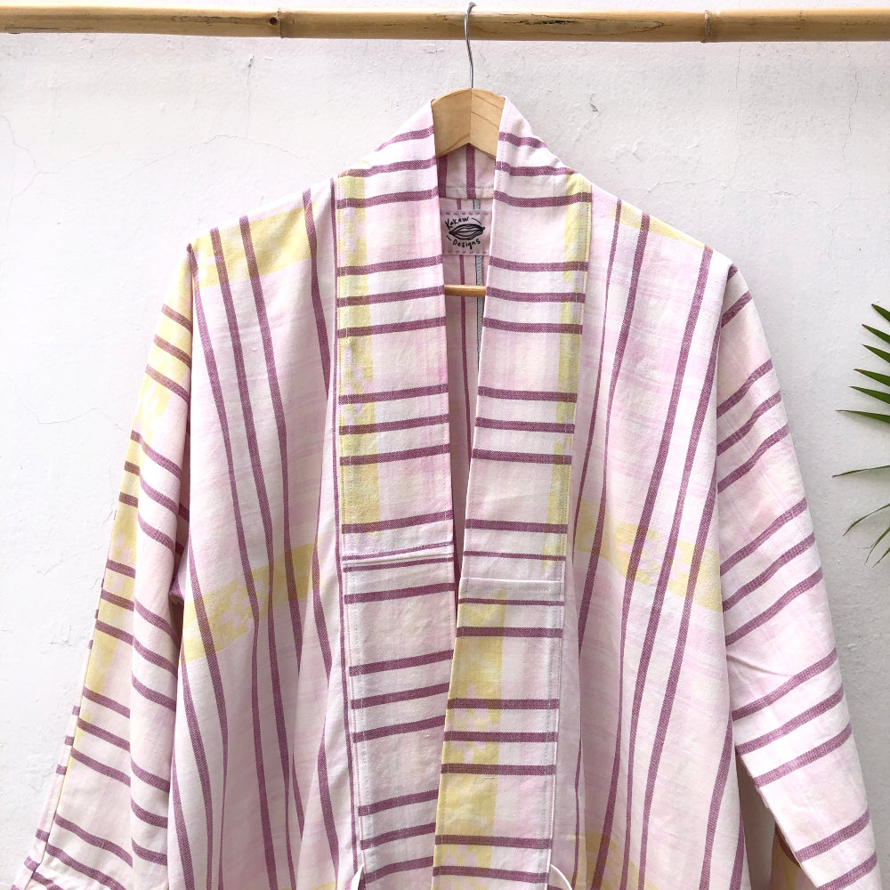The Aiko Coat in Stripes 1