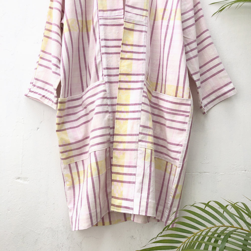 The Aiko Coat in Stripes 1
