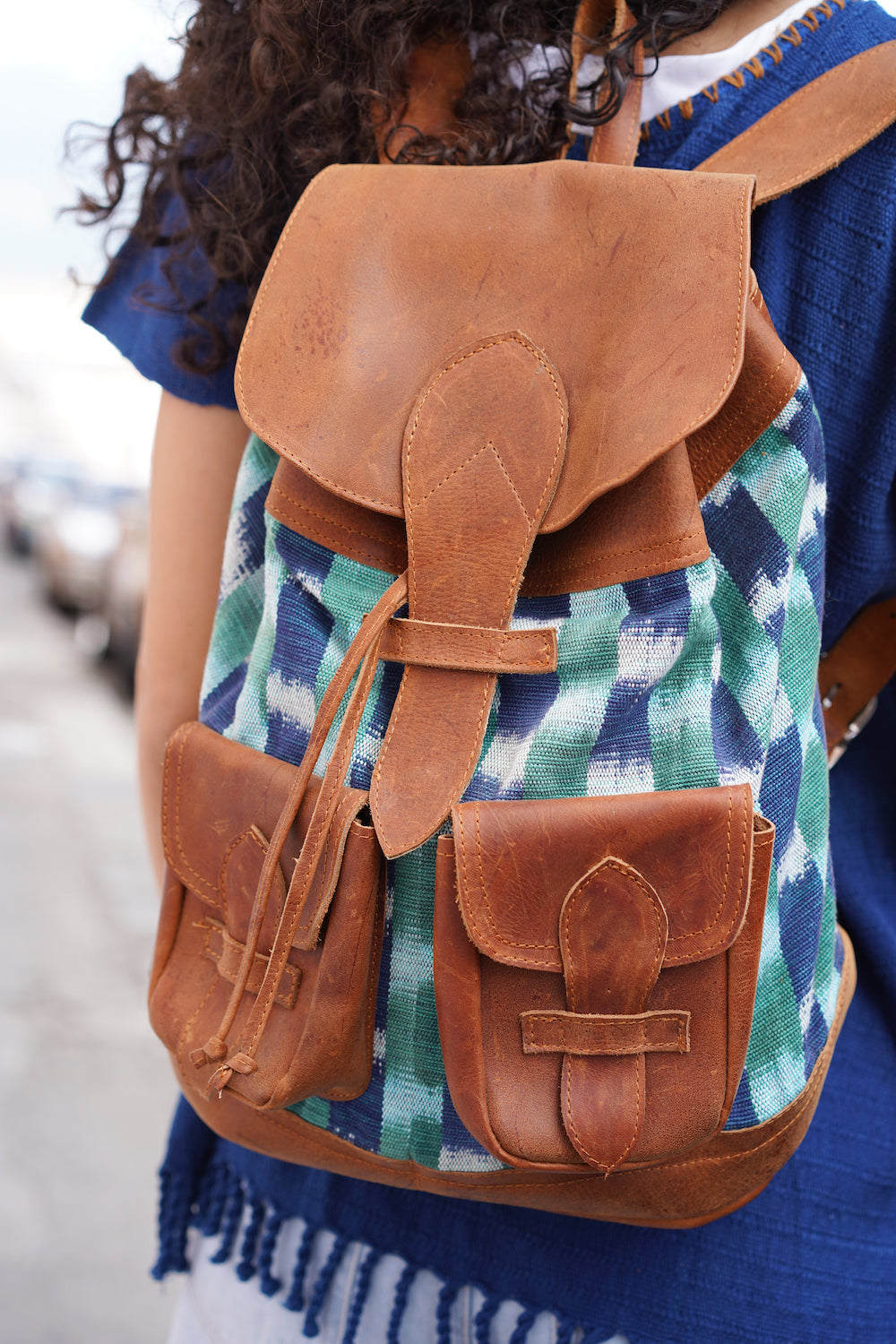 Quetzal Backpack in Agua