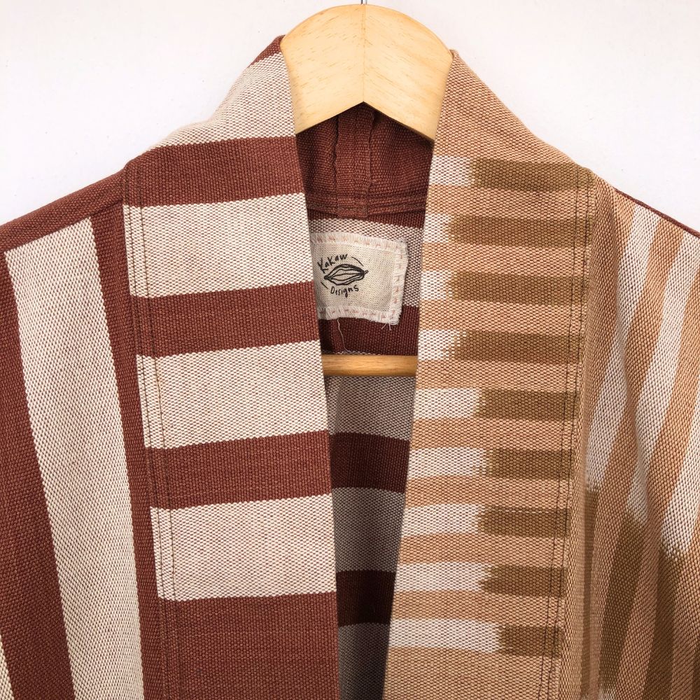 The Aiko Jacket: Big Blocks Ikat