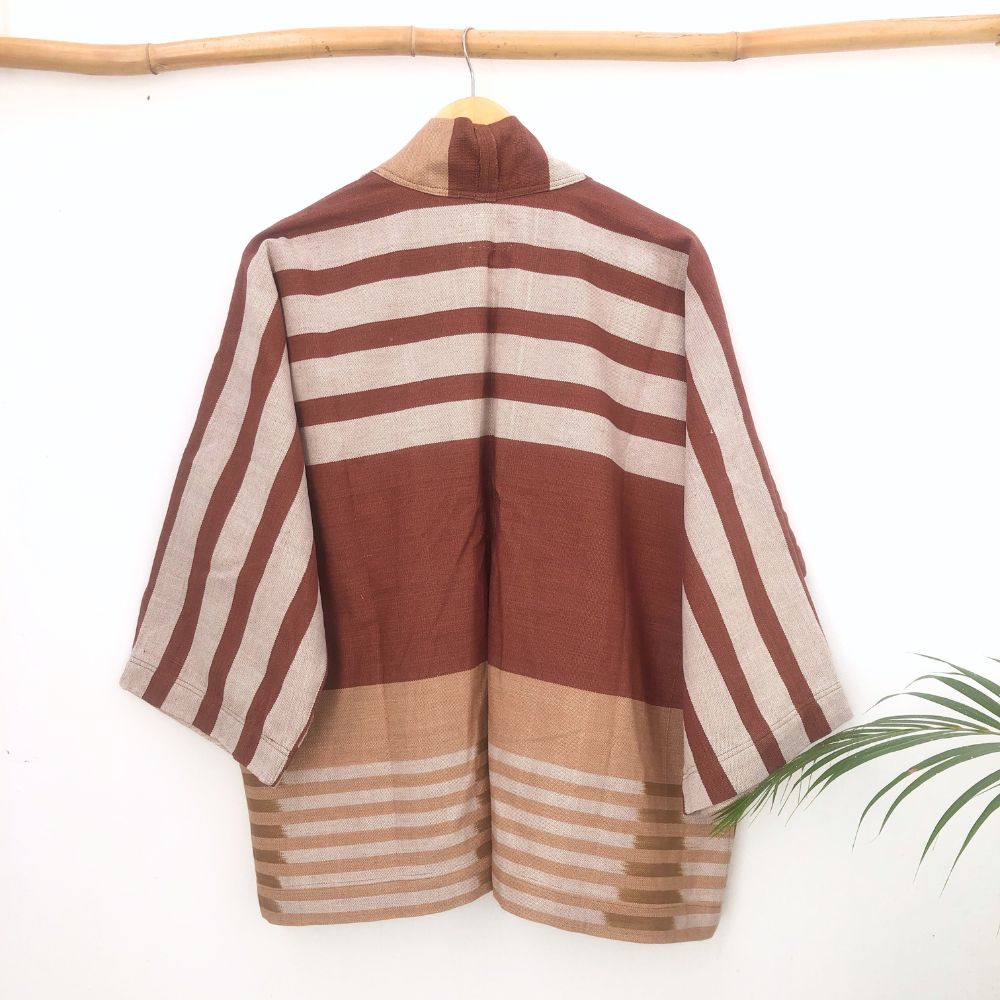The Aiko Jacket: Big Blocks Ikat