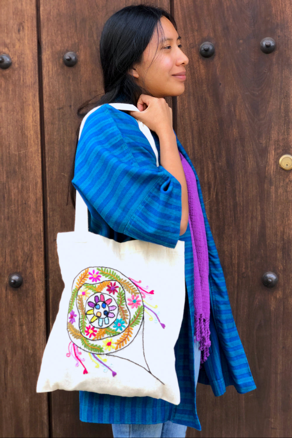 Embroidered Bag: Barriletes