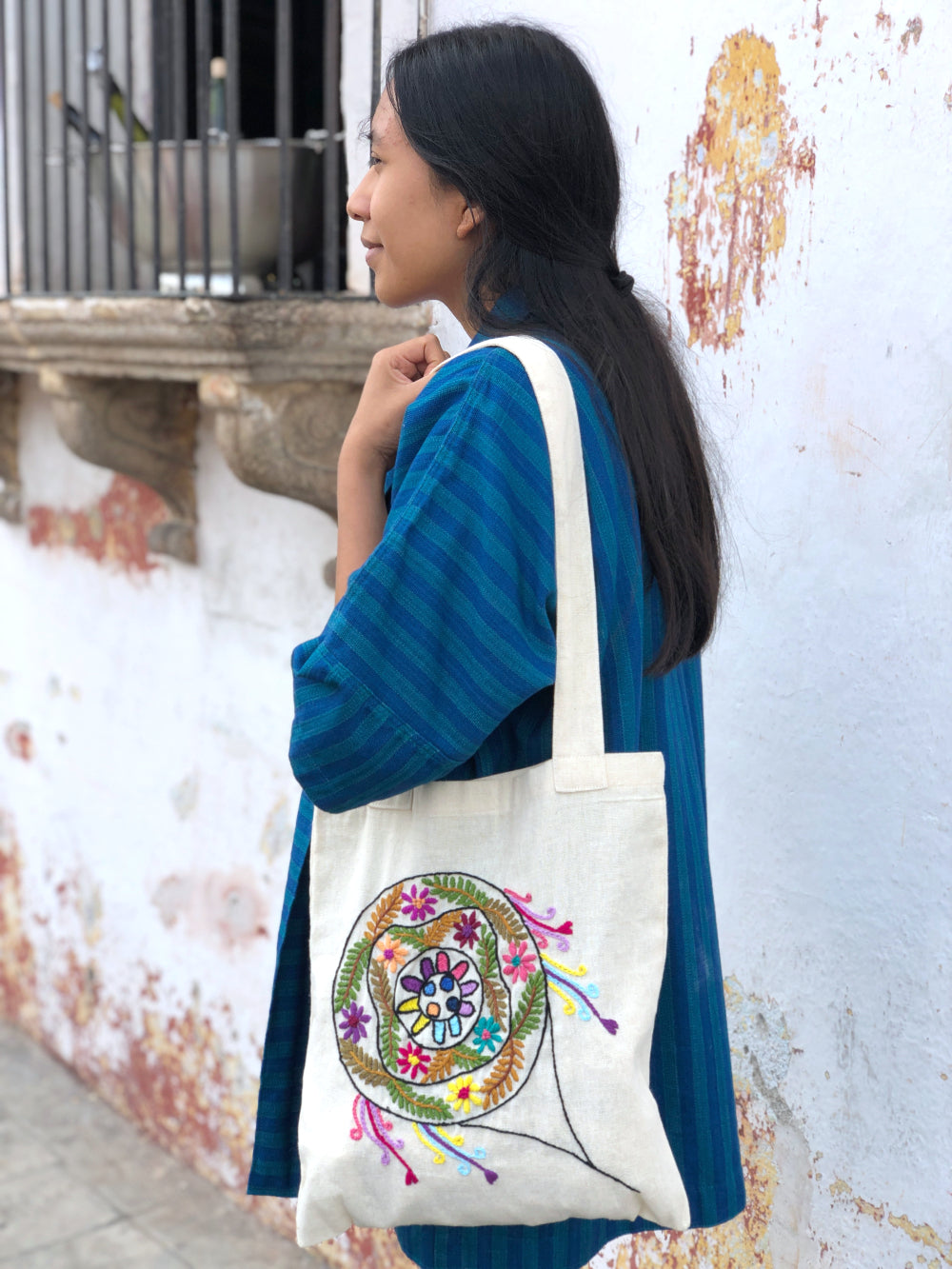Embroidered Bag: Barriletes