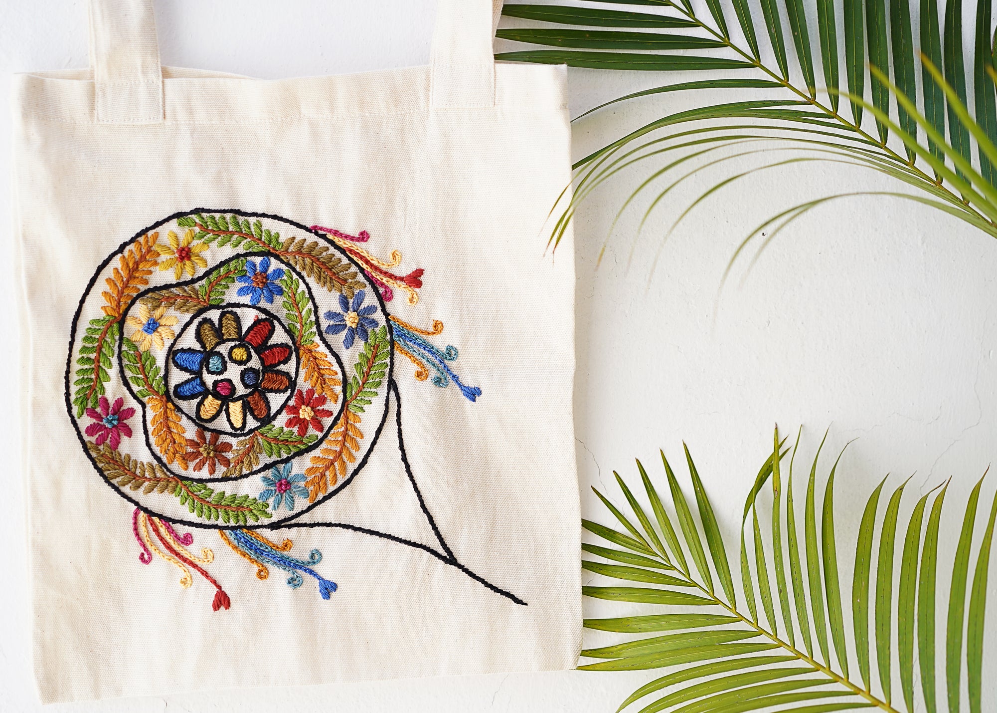 Private Class: Traditional Tote Embroidery with Claribel