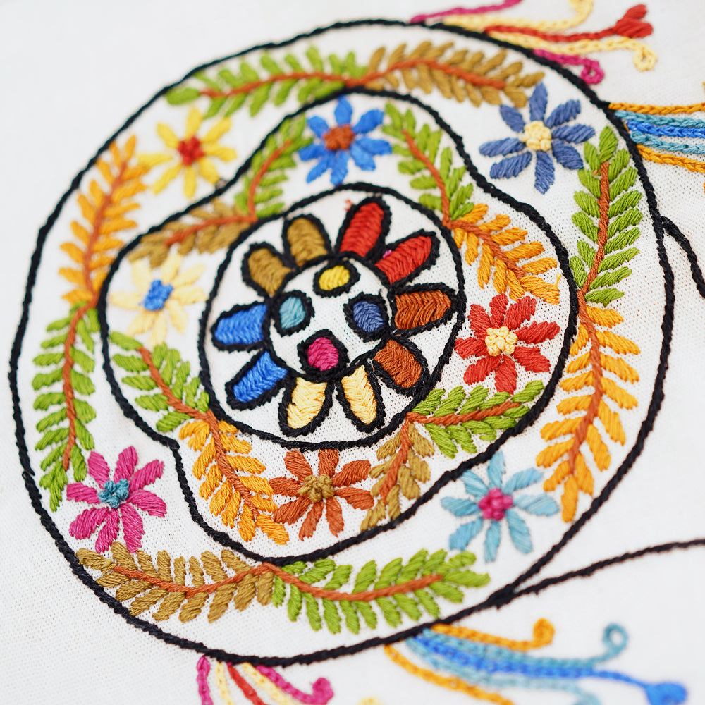 Embroidered Bag: Barriletes