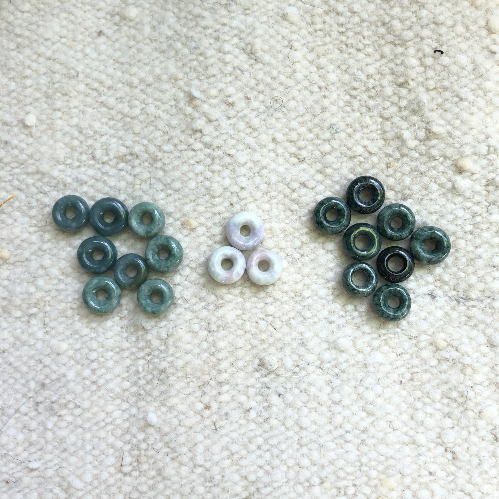 Jade Donut Bead
