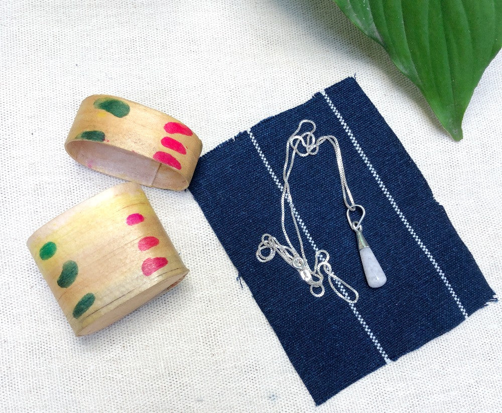 Water Drop Jade Pendant - Lilac