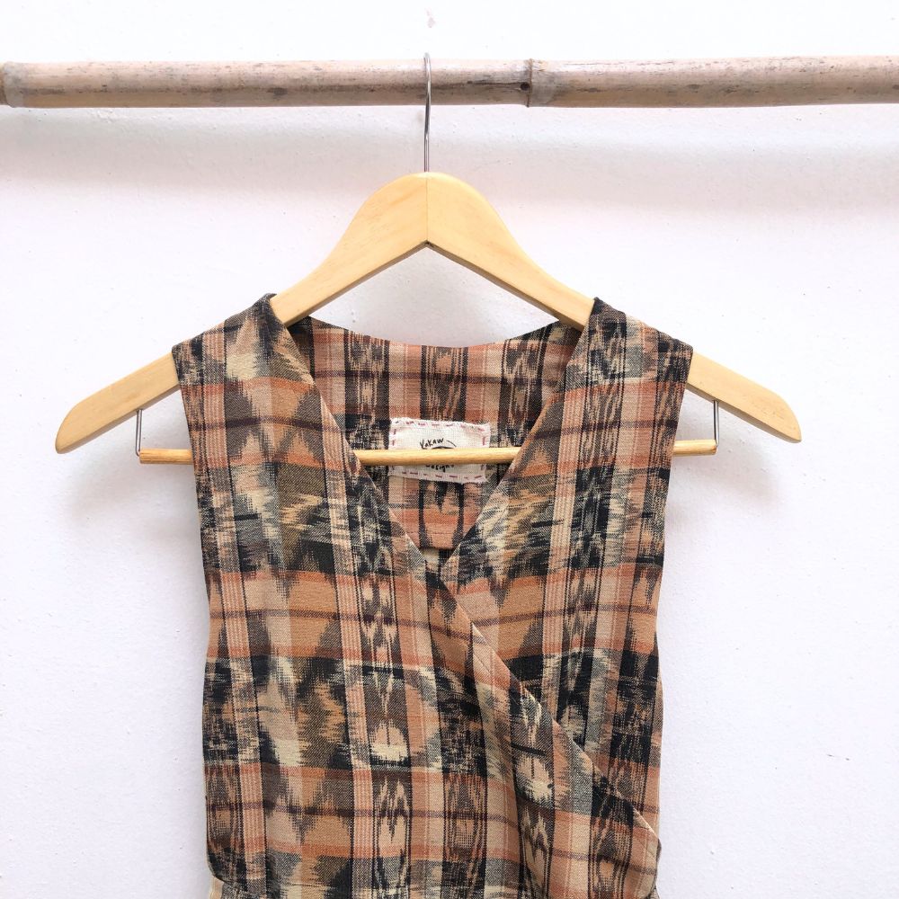 Corte Wrap Dress 55: size S/M