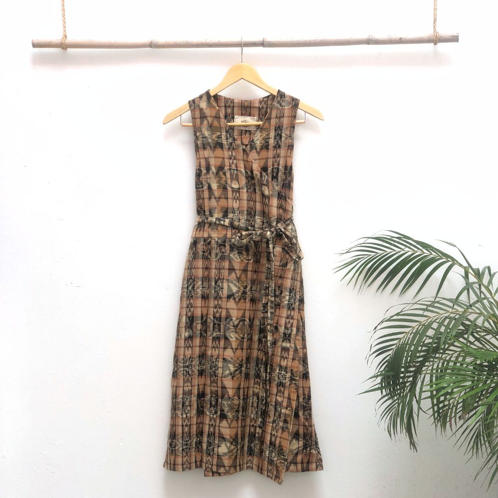 Corte Wrap Dress 55: size S/M