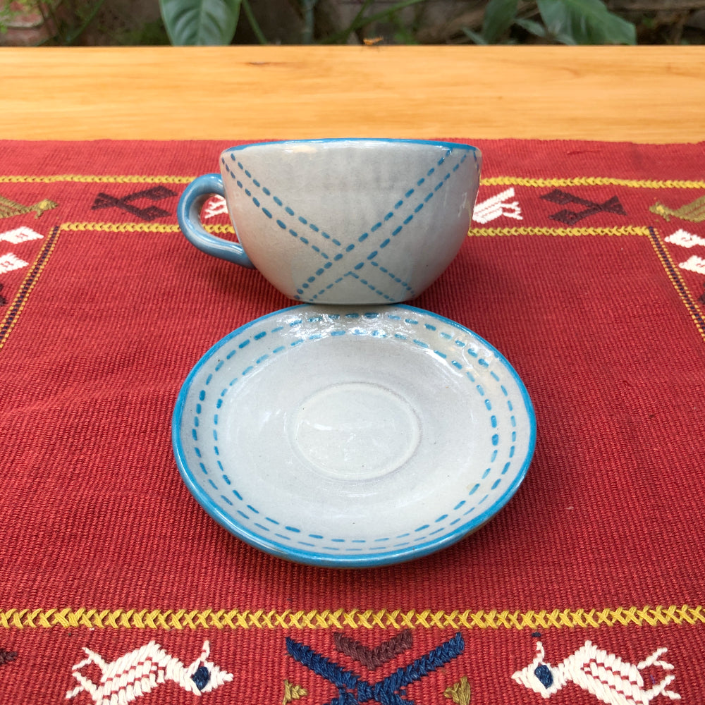 Cappuccino Set of Colorful 4