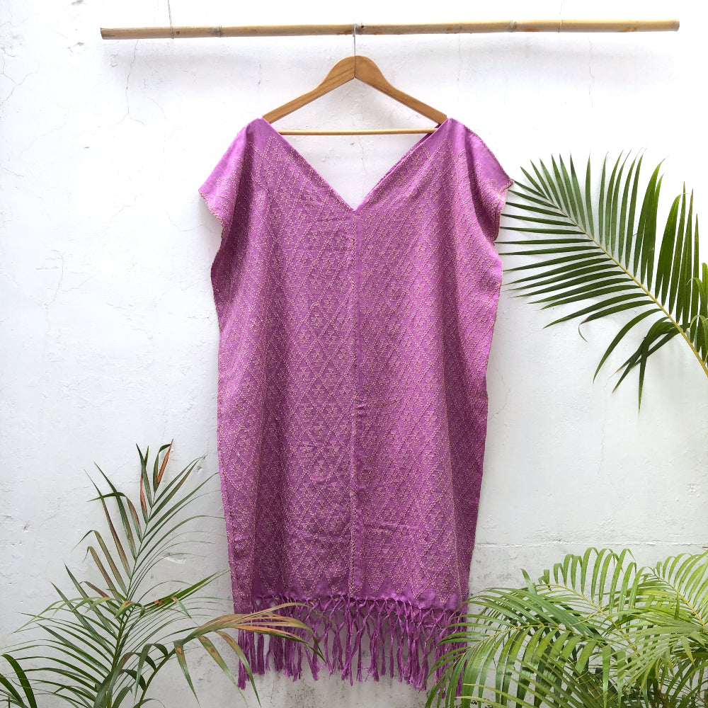 Clouds of Cobán Dress: Cochineal & Coconut (M)