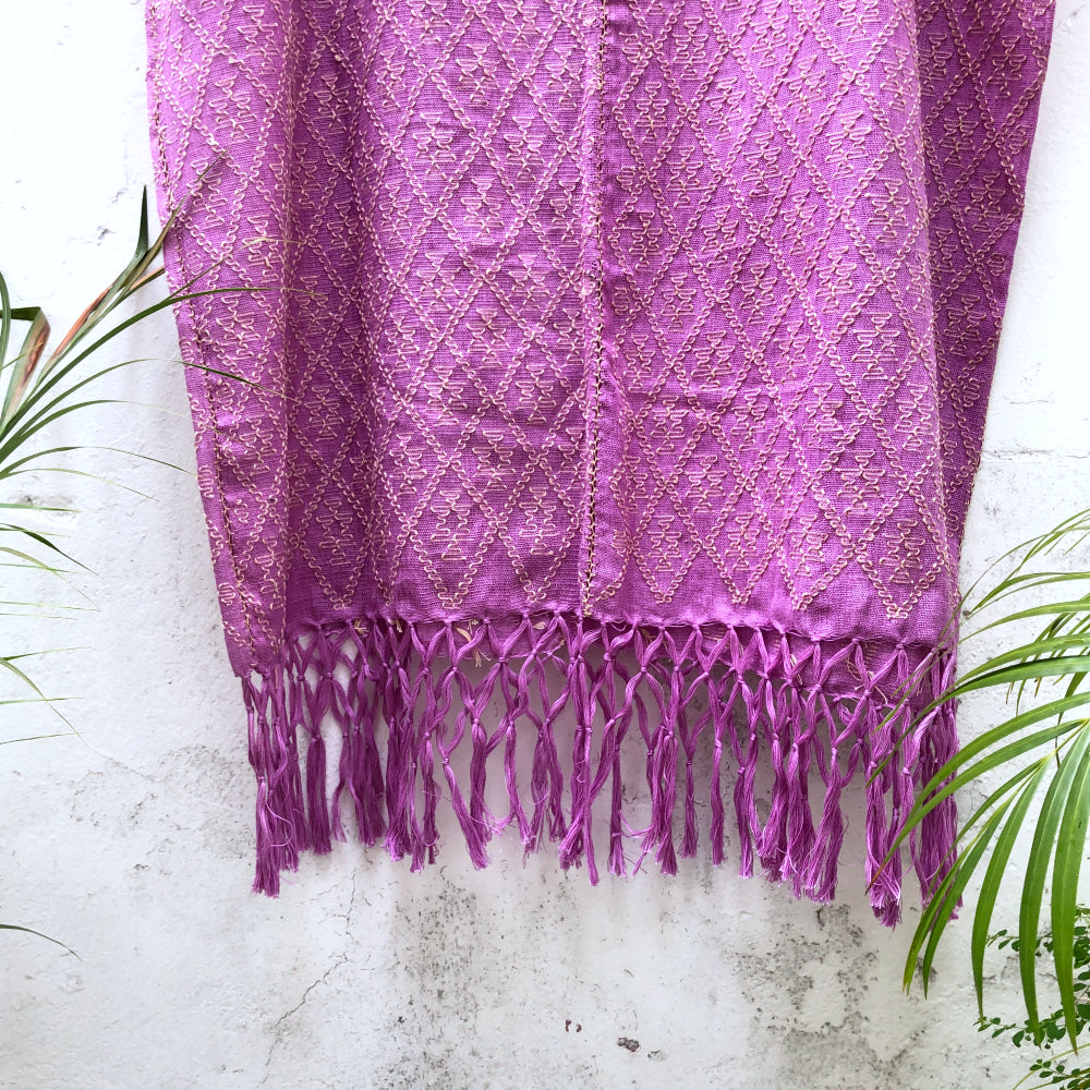Clouds of Cobán Dress: Cochineal & Coconut (M)
