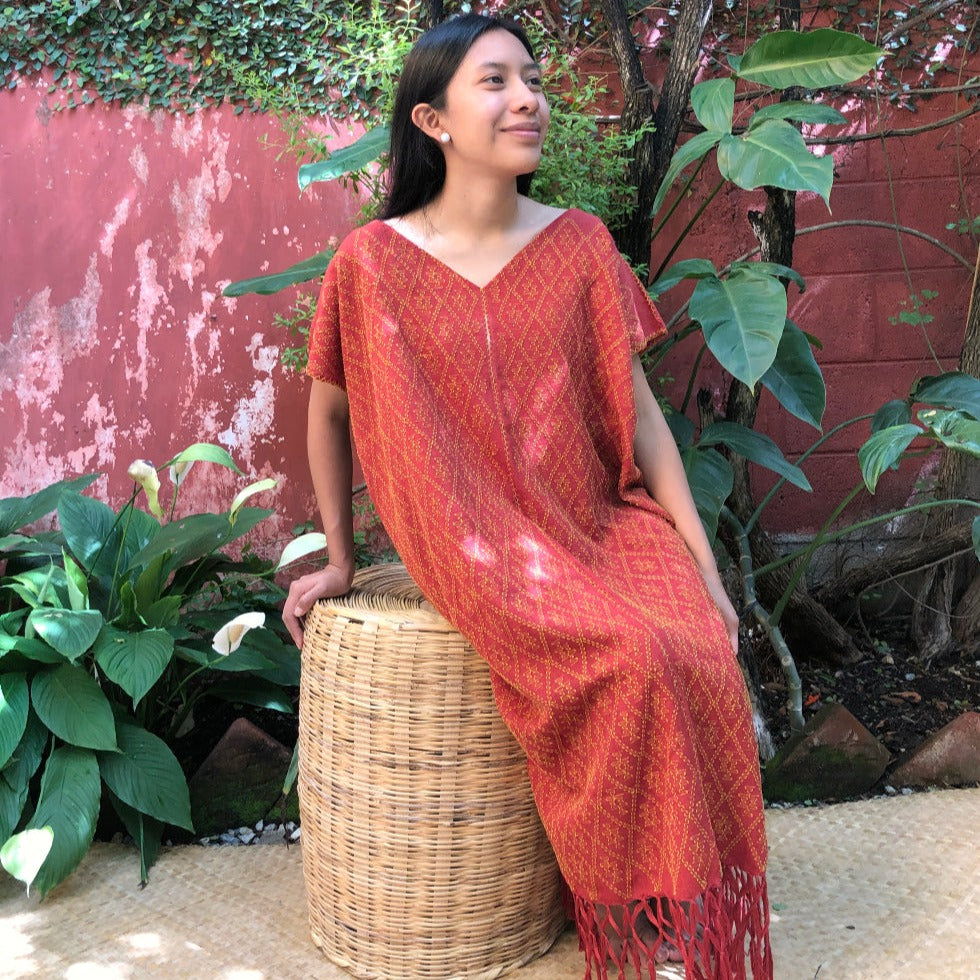 Clouds of Cobán Dress: Brick & Pericón (M)