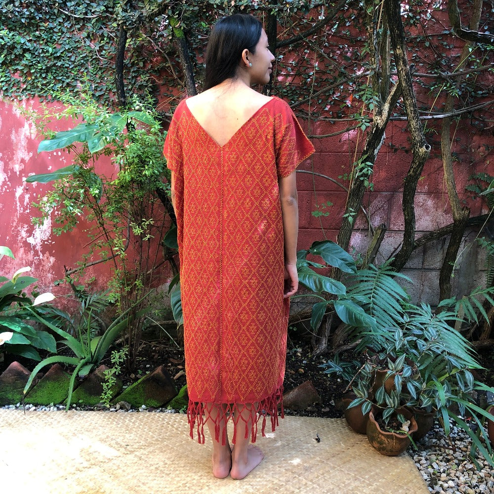 Clouds of Cobán Dress: Brick & Pericón (M)