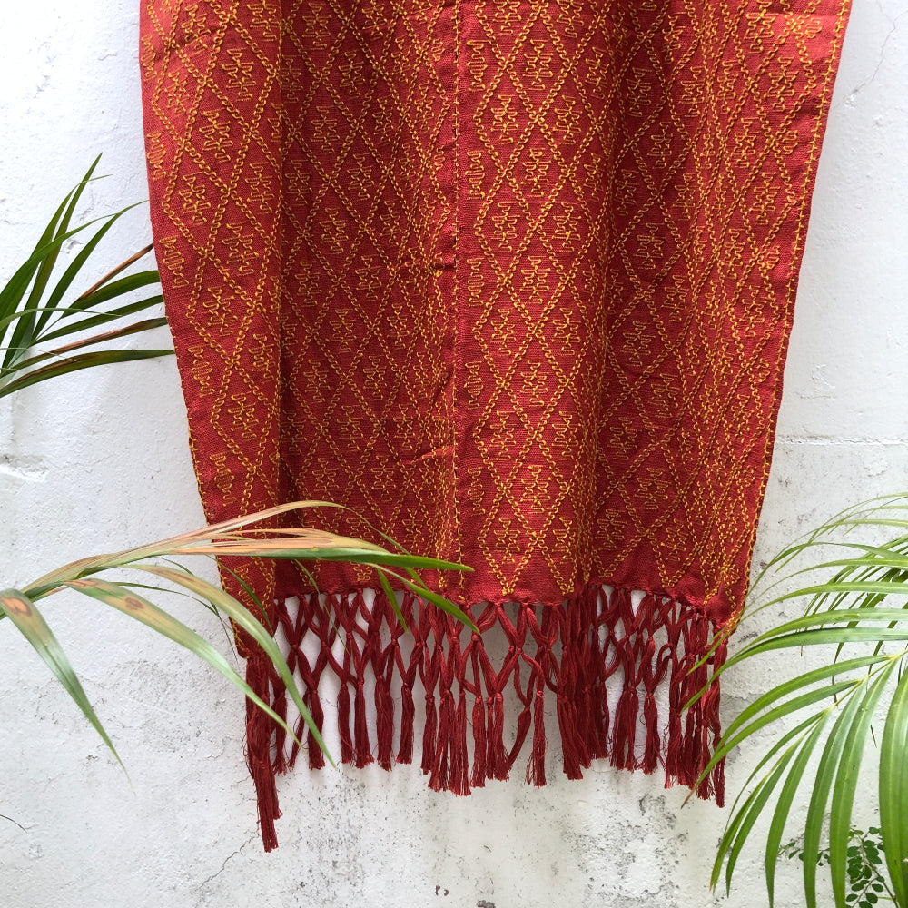 Clouds of Cobán Dress: Brick & Pericón (M)