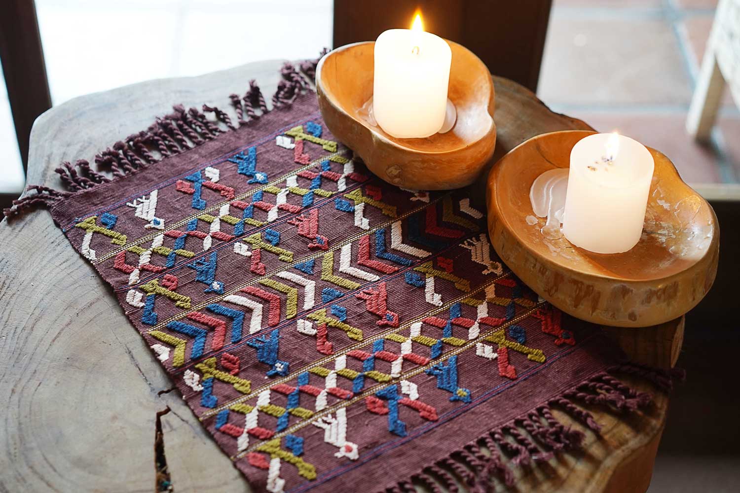 Cotzal Nook Piece: Naturally-dyed