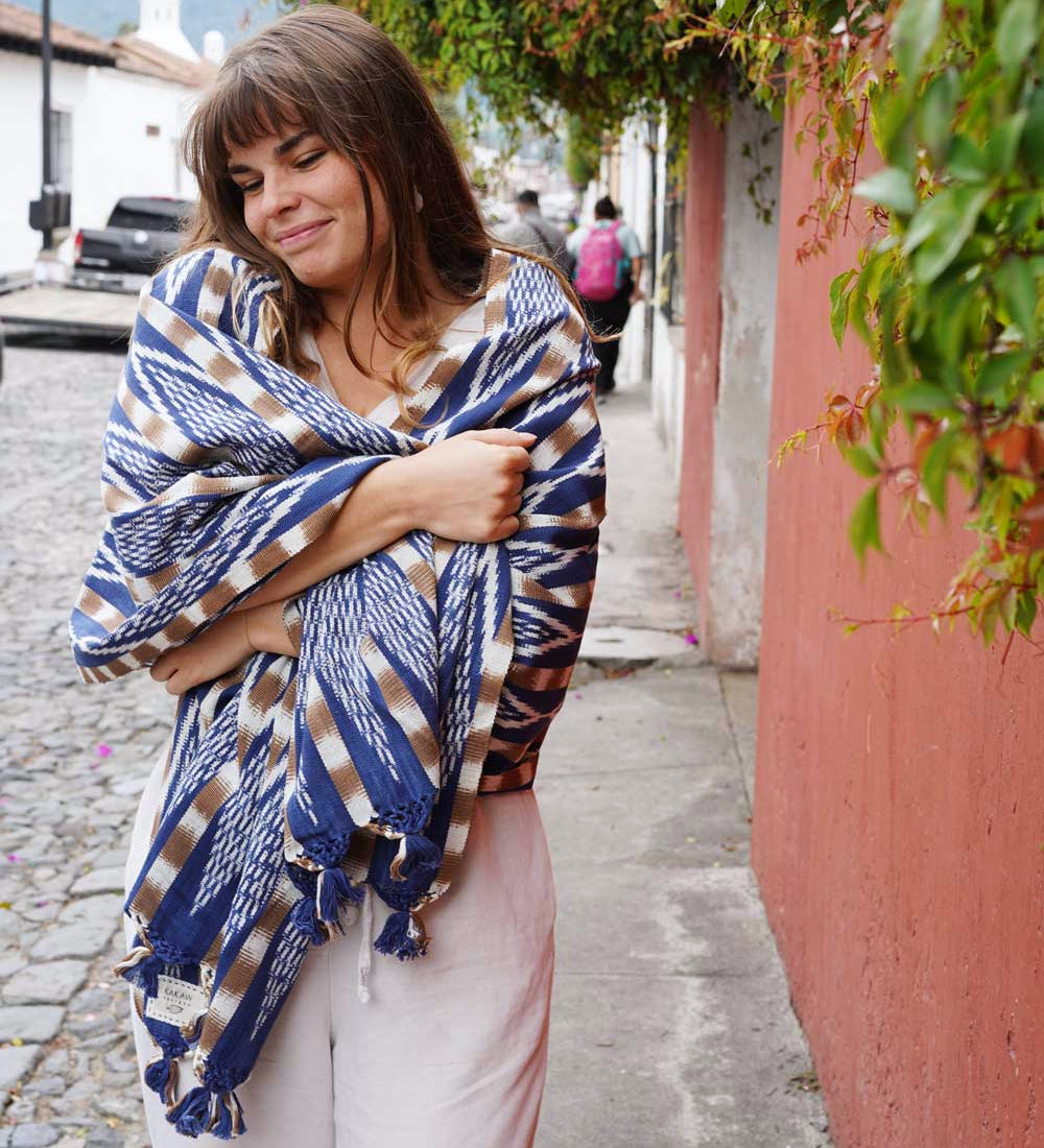 Rebozo del Lago: Indigo