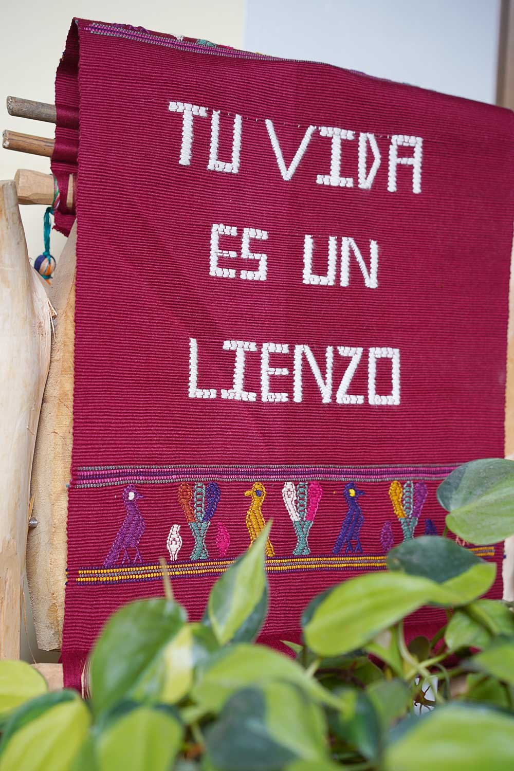 Wall Hanging Loom: Tu vida es un lienzo