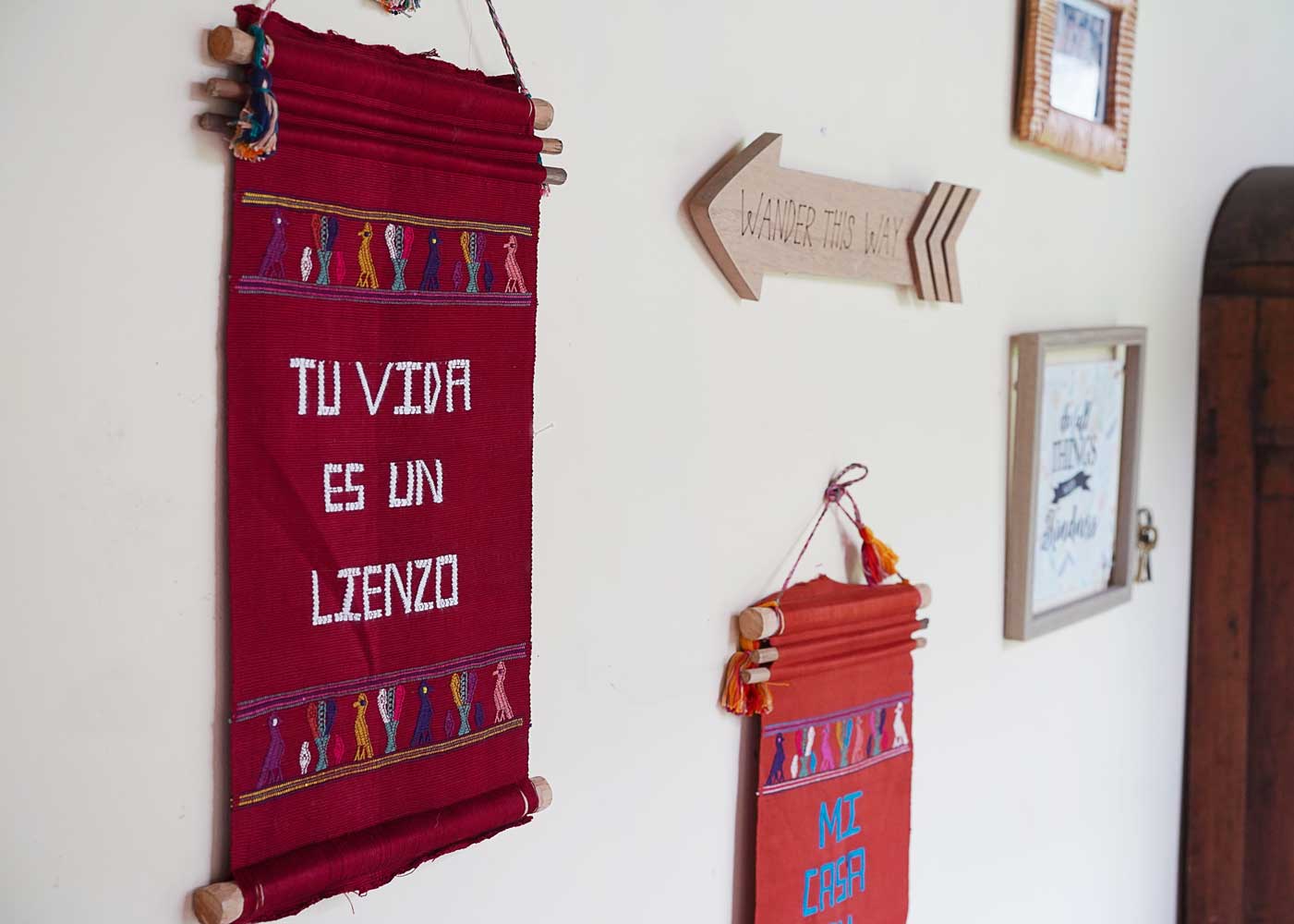 Wall Hanging Loom: Tu vida es un lienzo