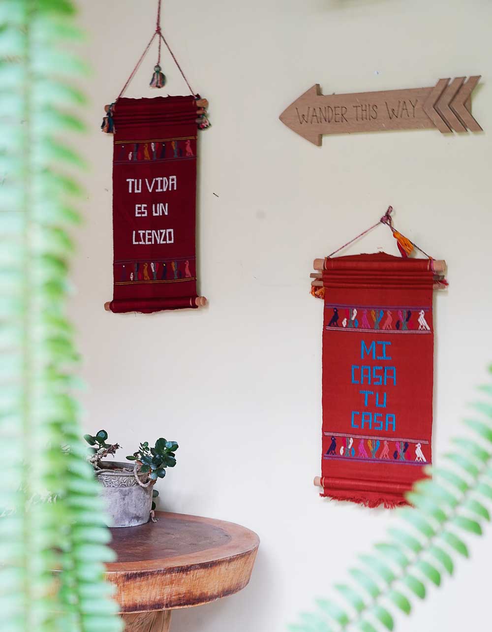Wall Hanging Loom: Bienvenidos 5