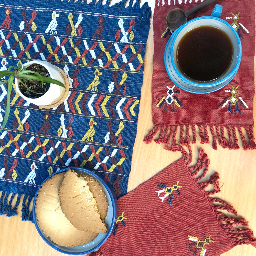 Cotzal Nook Piece: Naturally-dyed 2