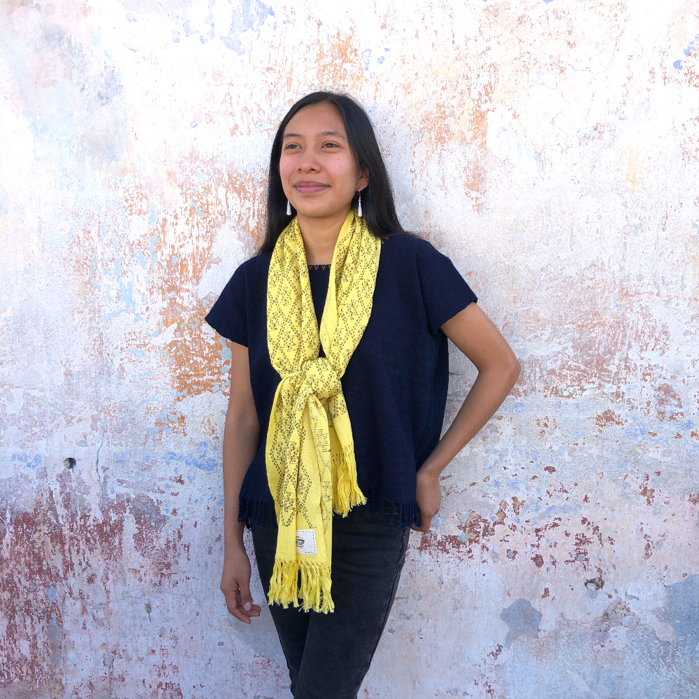 Picbil Cloud Scarf: Turmeric and Coconut