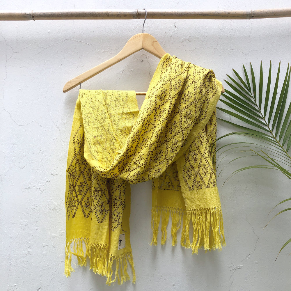 Picbil Cloud Scarf: Turmeric and Coconut