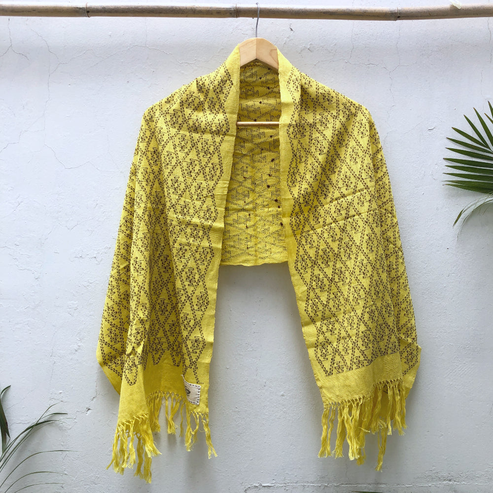 Picbil Cloud Scarf: Turmeric and Coconut