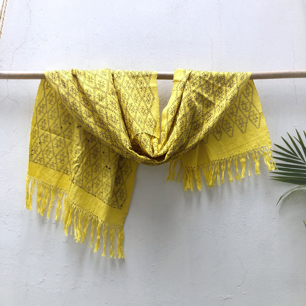 Picbil Cloud Scarf: Turmeric and Coconut