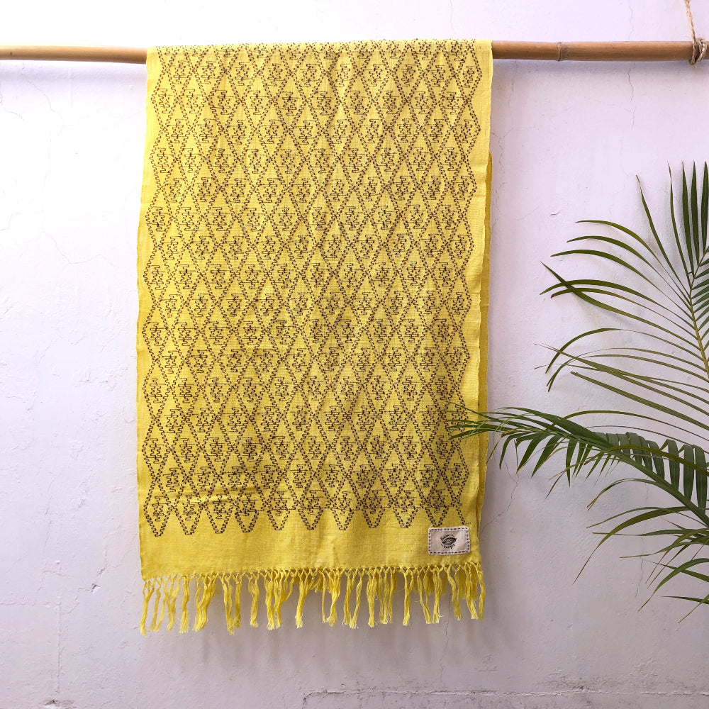 Picbil Cloud Scarf: Turmeric and Coconut