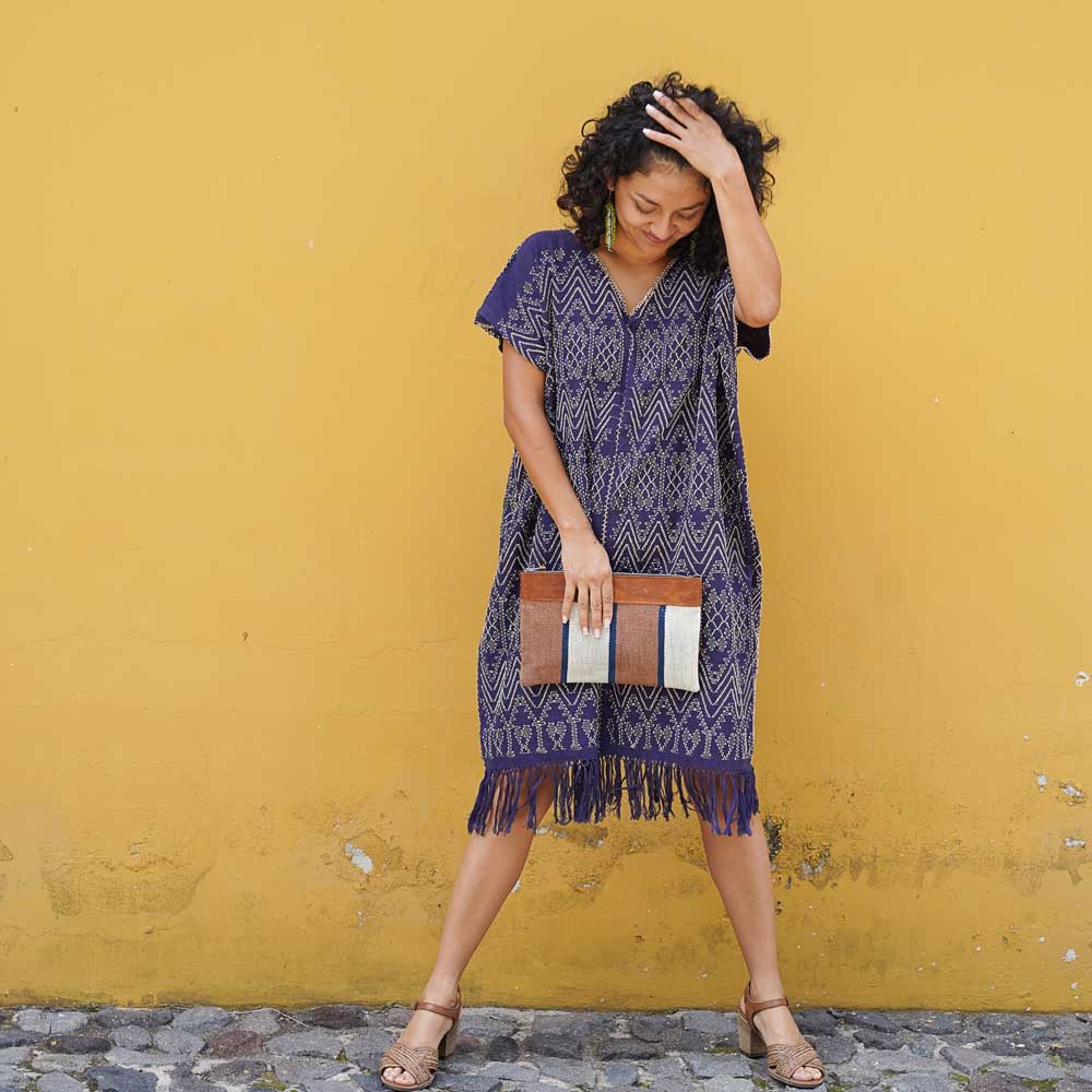 Clouds of Cobán Dress: Brick & Pericón (M)