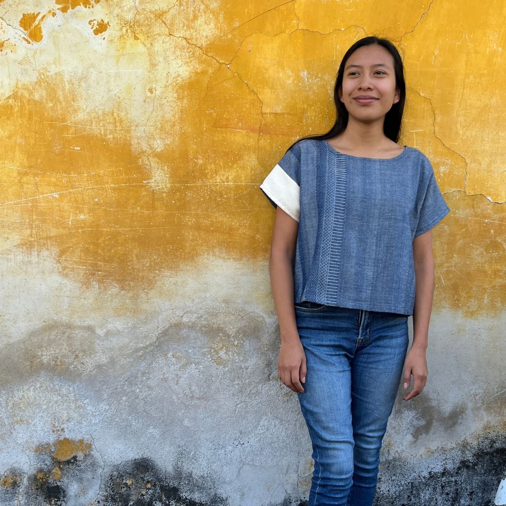 Easy Indigo Top (S)