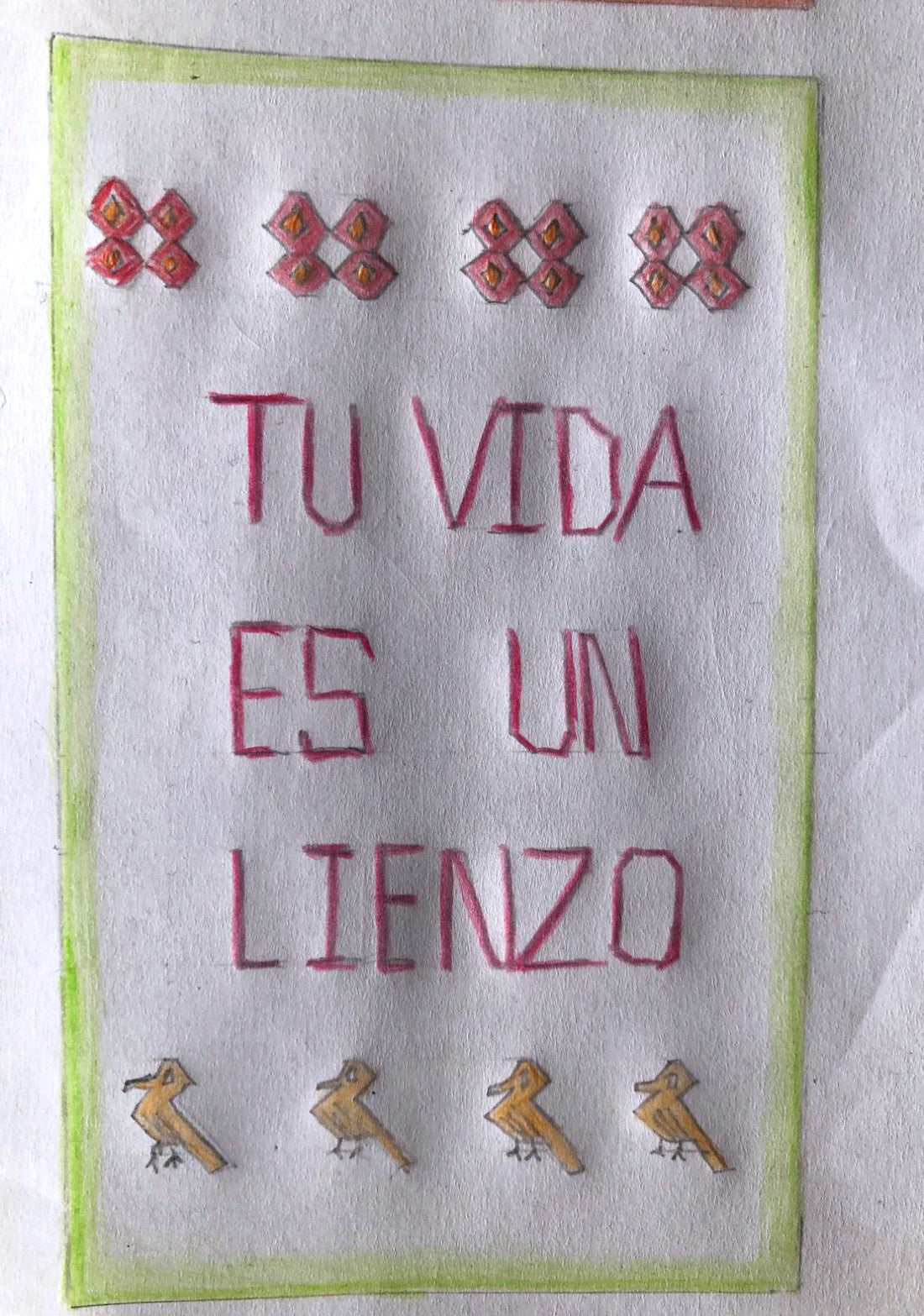 Wall Hanging Loom: Tu vida es un lienzo