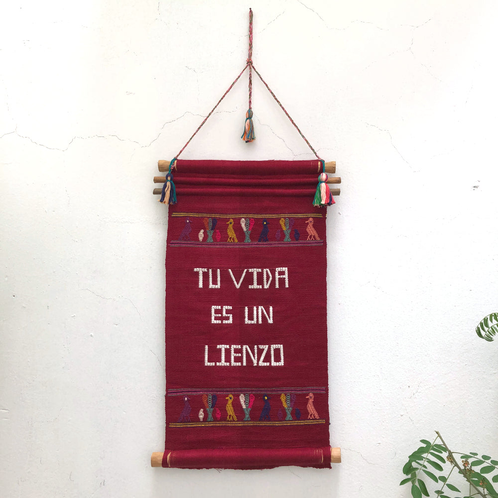 Wall Hanging Loom: Tu vida es un lienzo