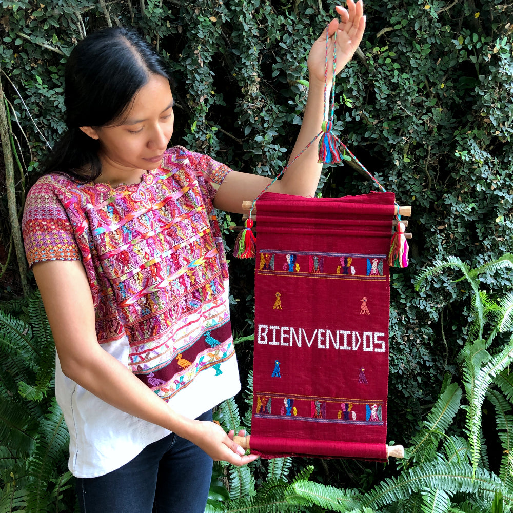 Wall Hanging Loom: Bienvenidos 4