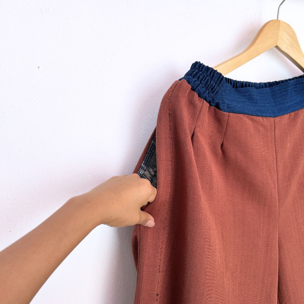Trousers: Coffee + Indigo (S/M)
