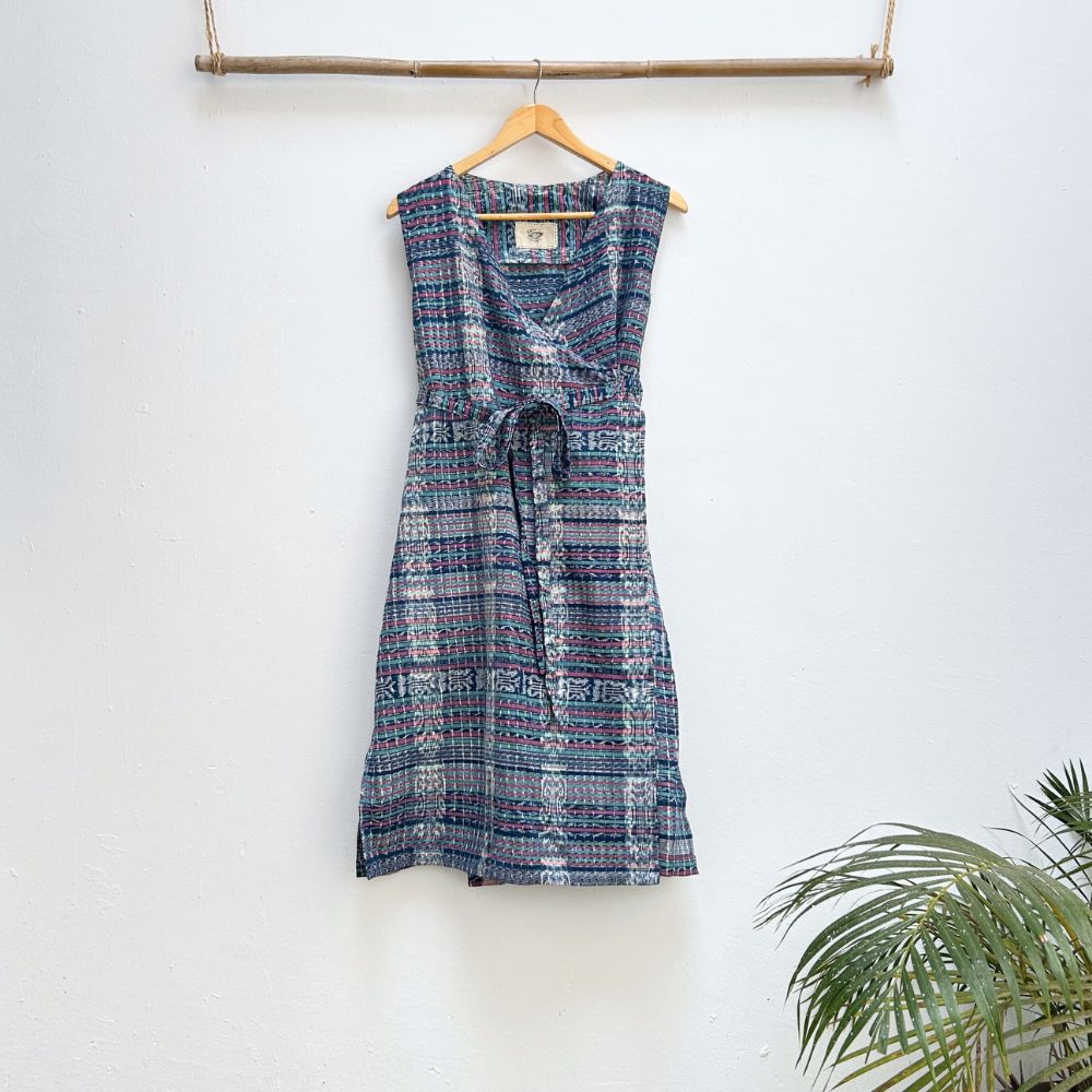 Corte Wrap Dress 62: size L