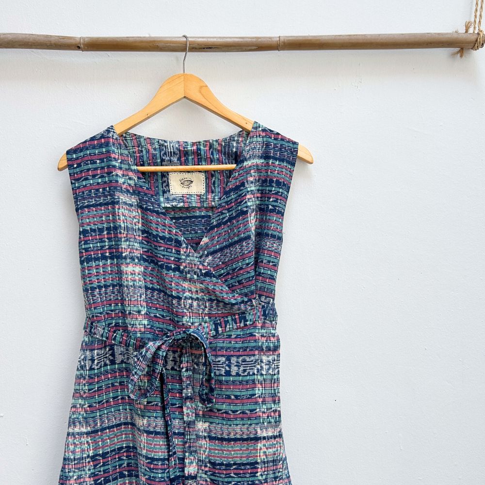 Corte Wrap Dress 62: size L
