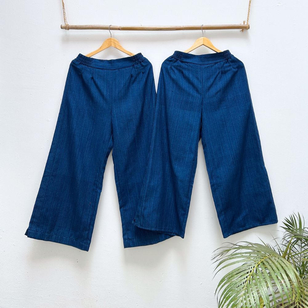 Trousers: Indigo + Pericón (L)