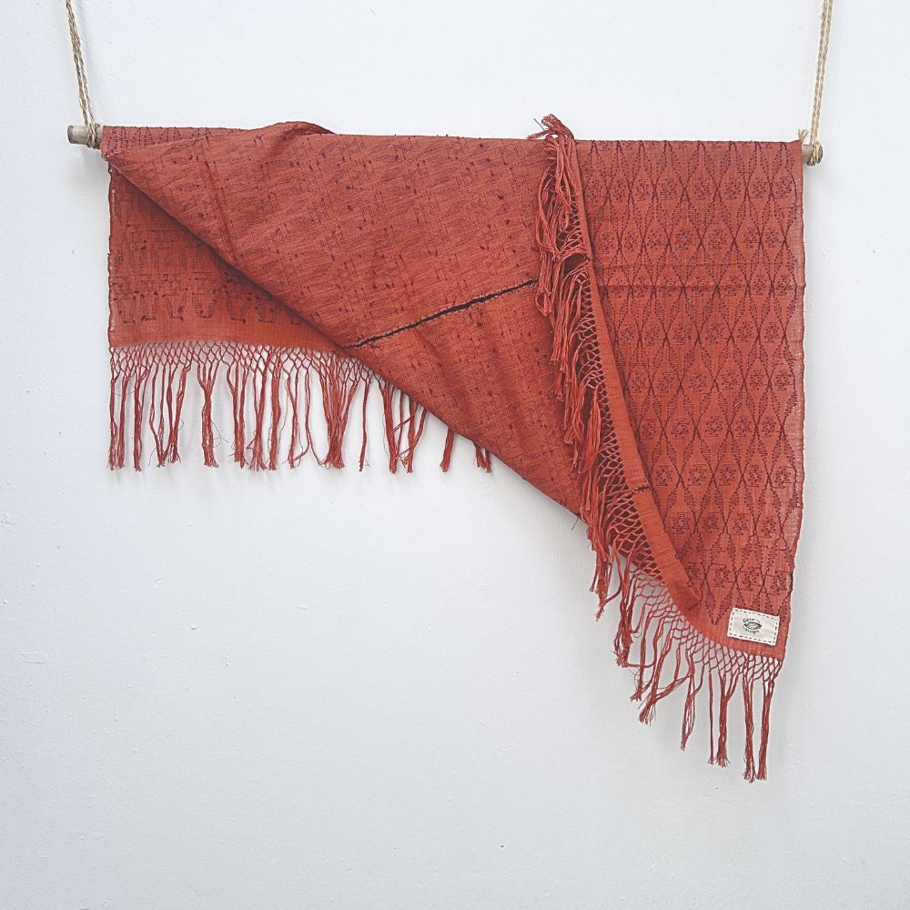 Picbil Shawl in Palo de la Vida & Coffee